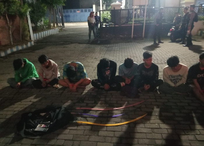 Polisi Gagalkan Tawuran Antargeng di Surabaya Utara, 11 Remaja dan Celurit Diamankan