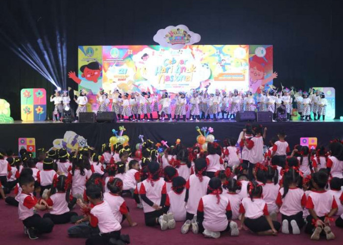 Gebyar Anak Nasional 2025 di Pasuruan, Mas Adi Tekankan Pentingnya Anak Hebat untuk Indonesia Hebat