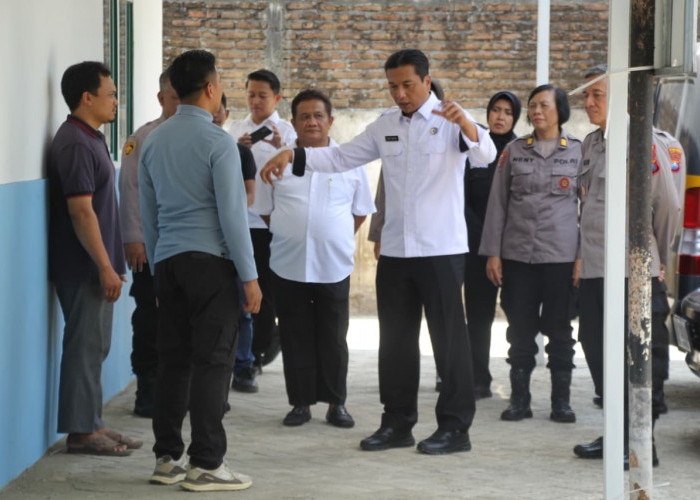 Polda Jatim Tinjau Pembangunan SPPG Semampir 1 Polres Kediri Kota