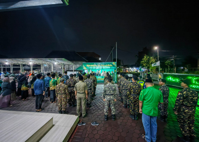 Polsek Wonoayu Hadiri Pembukaan Posko Ramadan Ansor 