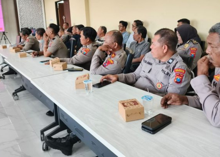 Polresta Sidoarjo Sosialisasikan KUR Himbara kepada Kelompok Tani Binaan