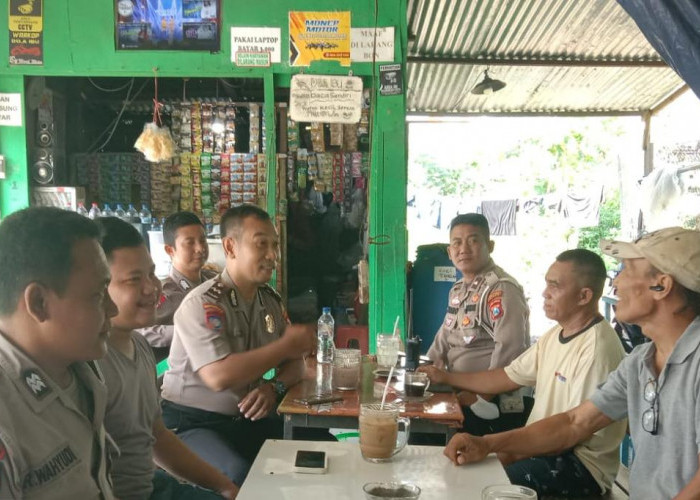 Pererat Silaturahmi, Kapolsek Lakarsantri Gelar Program Hoofdbureau 5 KM Sambangi Tokoh Masyarakat