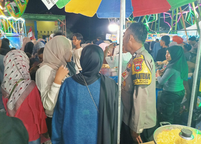 Polres Gresik Gelar Pengamanan Tradisi Rebo Wekasan di Desa Suci