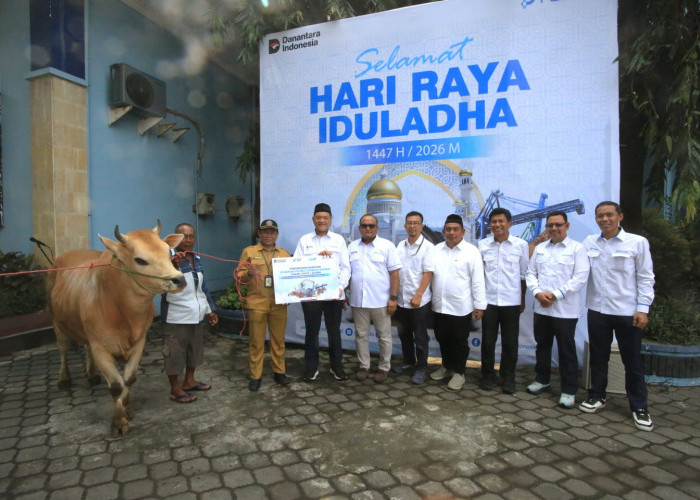 Pelindo Salurkan 127 Hewan Kurban, Perkuat Kepedulian Sosial di Wilayah Pelabuhan
