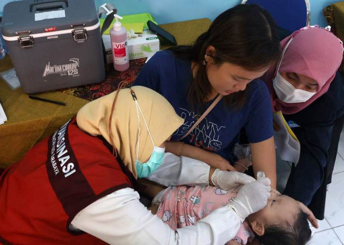 Sub PIN Polio Putaran Kedua di Surabaya Lampaui Target, Capai 105,94 Persen