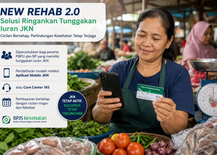 New REHAB 2.0, Solusi Ringankan Tunggakan Iuran JKN dengan Cicilan Bertahap