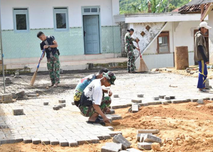 TMMD Ke-127 Kodim 0827/Sumenep Masuk Hari Ke-10 Pengerjaan Fisik dan Nonfisik Dikebut