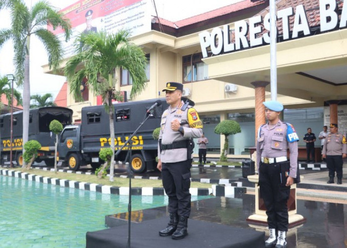 Kapolresta Banyuwangi Tegaskan Kesiapan Pengamanan Malam Tahun Baru 2026