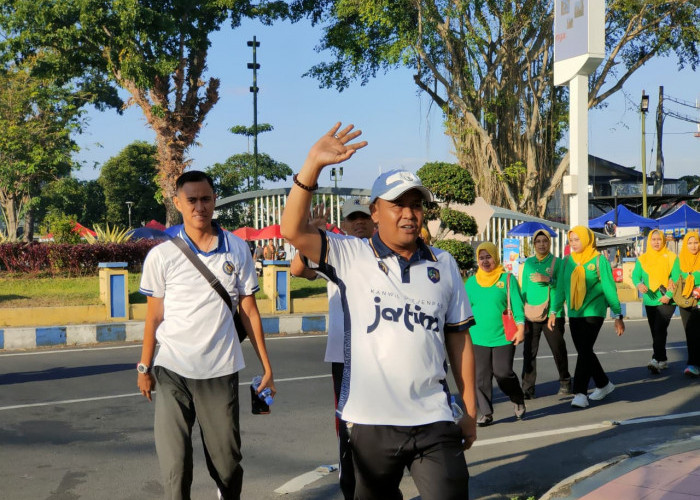 Meriahkan HUT ke-81 RI, Lapas Jember Rekatkan Silaturahmi Lewat Jalan Sehat