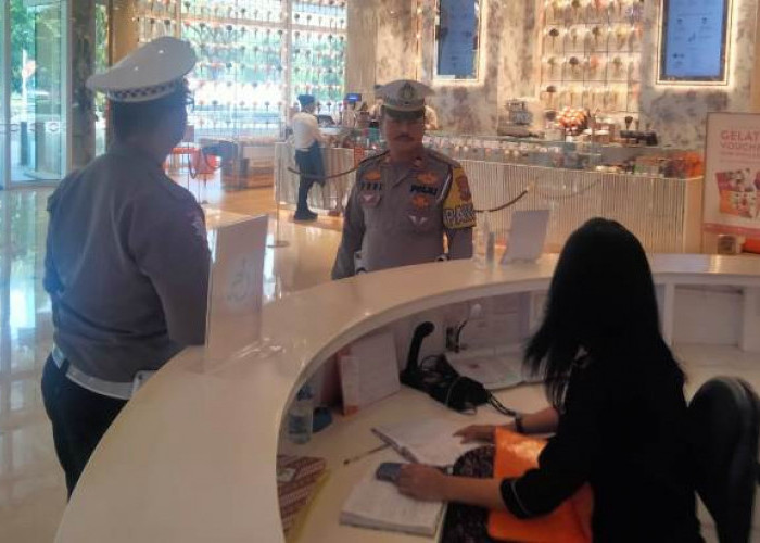 Polsek Mulyorejo Lakukan Pemantauan di Pusat Perbelanjaan, Antisipasi Kriminalitas