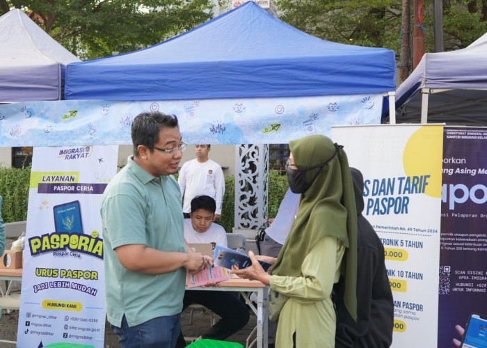  Pasporia Imigrasi Blitar Hadir di CFD Tulungagung, Perluas Layanan Paspor