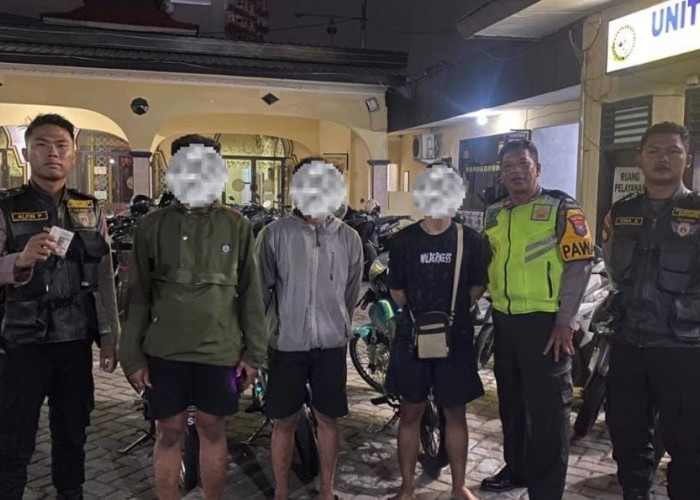Diduga Hendak Balap Liar di Jalan Diponegoro, 3 Pemuda Diciduk Tim Jogoboyo