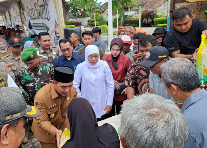 Pemprov Jatim dan Pemkot Pasuruan Pastikan Ketersediaan Beras di Pasar Murah
