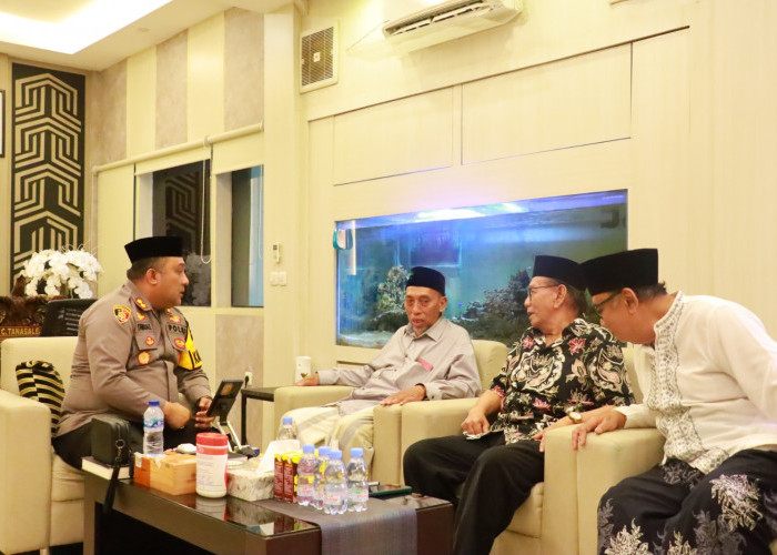 Perkuat Silaturahmi, Polres Tanjung Perak Terima Kunjungan PCNU Kota Surabaya