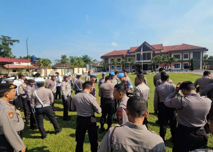 Kunjungi Polres Blitar, Bidpropam Polda Jatim Mitigasi dan Periksa Internal Anggota