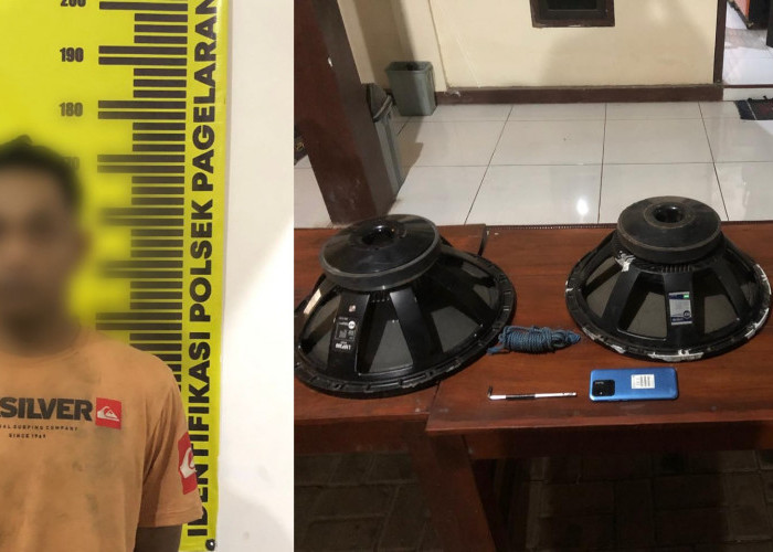 Polres Malang Bekuk Pencuri Speaker Mewah Senilai Rp25 Juta dalam Gudang