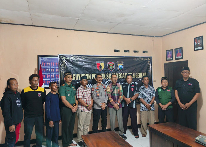 Paguyuban Pencak Silat Geneng Deklarasi Aman Suro 2026, Perkuat dan Jaga Kondusivitas Ngawi 