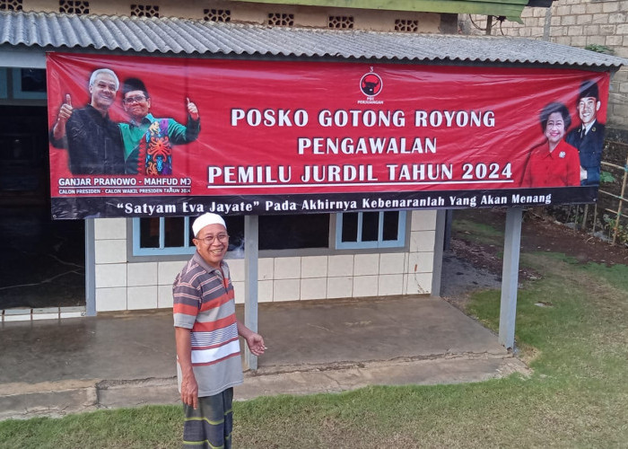 DPC PDI-P Kabupaten Malang Resmikan 390 Posko Goyong Royong