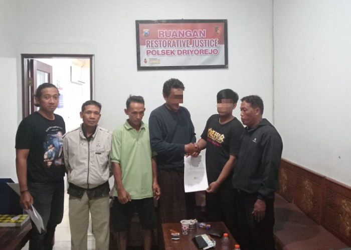 Salah Paham Disangka Curi Motor, Pemuda Asal Nganjuk Nyaris Dimassa Warga Driyorejo Gresik