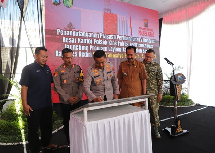 Wajah Baru Mapolsek Kras, Dorong Pelayanan Lebih Optimal untuk Masyarakat