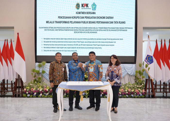 Kementerian ATR/BPN dan KPK Jadikan Sulut Percontohan Transformasi Pelayanan Publik di Bidang Pertanahan