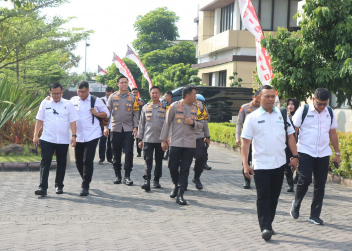 Kapolres Bojonegoro Dampingi Tim Itwasum Polri melaksanakan Audit Kinerja Tahap II TA 2024