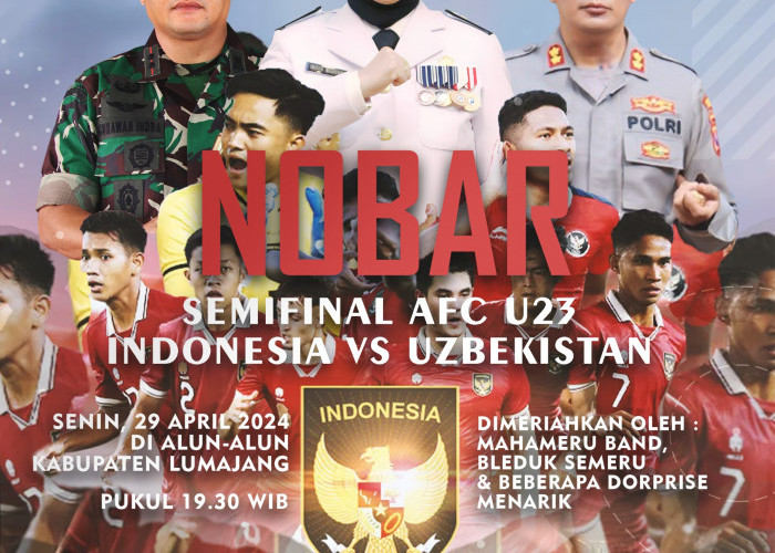 Nanti Malam Alun-alun Lumajang Bakal Jadi Lautan Manusia, Nobar Semifinal AFC U23 Indonesia Vs Uzbekistan