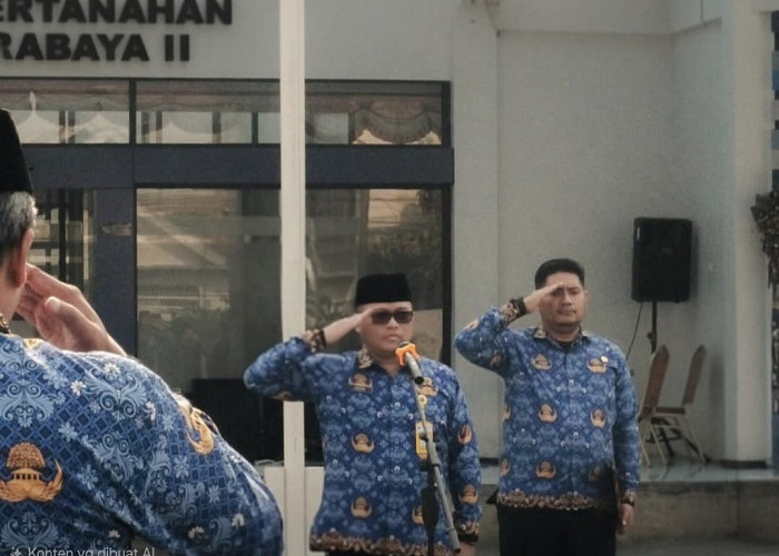 Hari Kesaktian Pancasila, Kepala Kantah Surabaya II Dorong Pelayanan Pertanahan Berintegritas