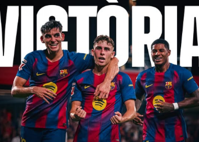 Barcelona Hancurkan Valencia 6-0, Fermin Lopez, Raphinha, dan Lewandowski Bersaing Jadi Bintang