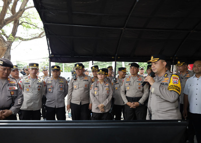 Polrestabes Surabaya Kerahkan 852 Personel Amankan Puncak Perayaan Natal 2023