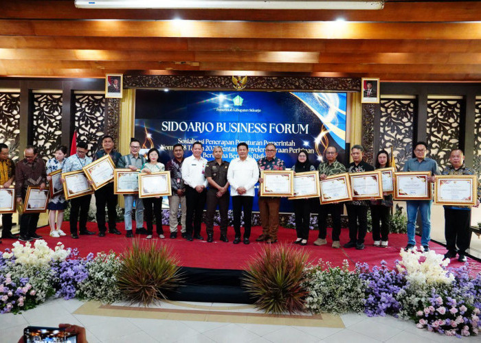 Realisasi Investasi Sidoarjo TW III/2025 Capai Rp 14,086 T, Bupati Subandi Apresiasi Kontribusi Investor