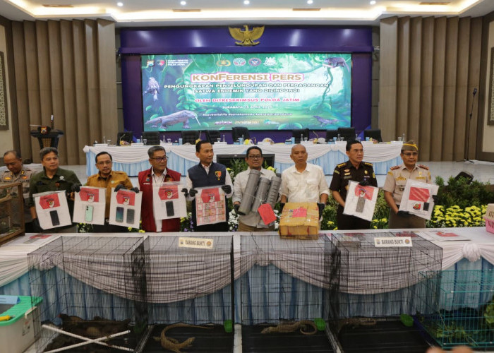Bongkar Sindikat Penyelundupan Satwa ke Thailand, Polda Jatim Tetapkan 11 Tersangka
