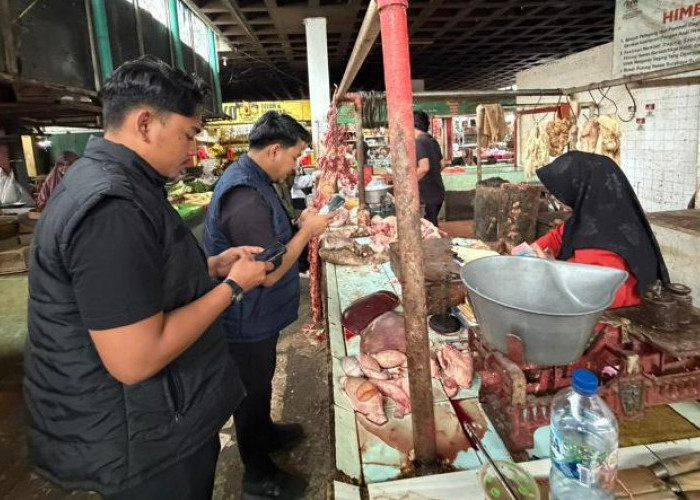 Satgas Pangan Polrestabes Surabaya Sidak Pasar Pastikan Ketersediaan Bapokting