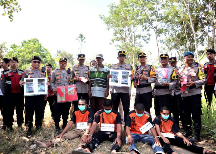 4 Komplotan Pencuri Kerbau di Lumajang Dibekuk, Daging Dijual Jutaan Rupiah