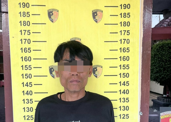Lompat Pagar Rumah, Pencuri Tabung Gas dan Sepeda Ditangkap Polsek Wonocolo
