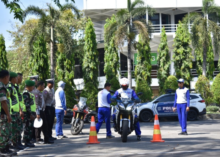 Jelang Pilkada 2024, TNI-Polri Pelatihan Safety Riding 