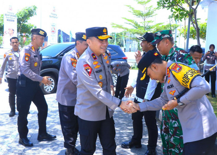 Wakapolda Jatim Tinjau Pos Pelayanan Rest Area KM 575A Ngawi 