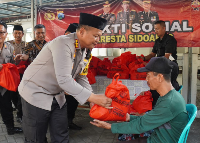 Polresta Sidoarjo Jumat Curhat di Sidokare