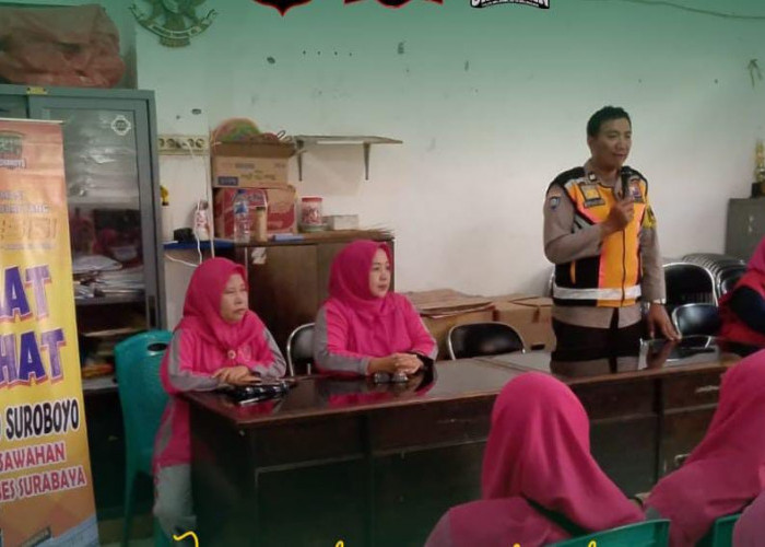 Jumat Curhat Polsek Sawahan Tingkatkan Kewaspadaan Jelang Pilkada