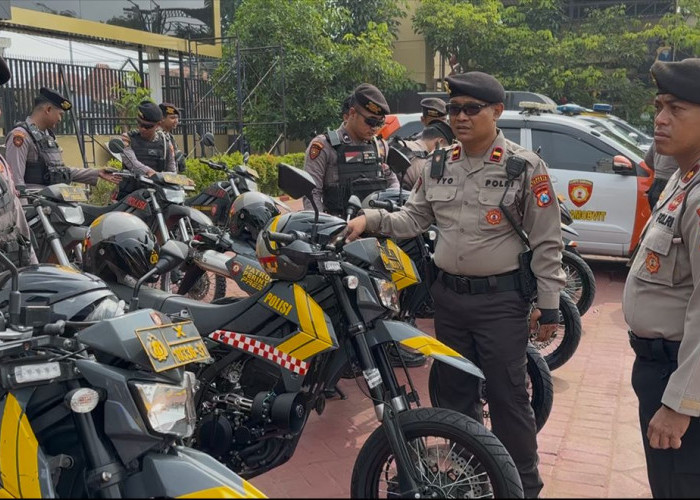 Satuan Samapta Polresta Sidoarjo Dicek, Dukung Pam Nataru dan Antisipasi Bencana Hidrometeorologi