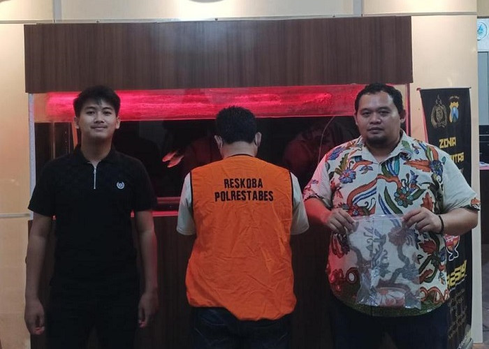 17 Poket Sabu Disita, Residivis Narkotika Asal Dupak Dibekuk Polrestabes Surabaya