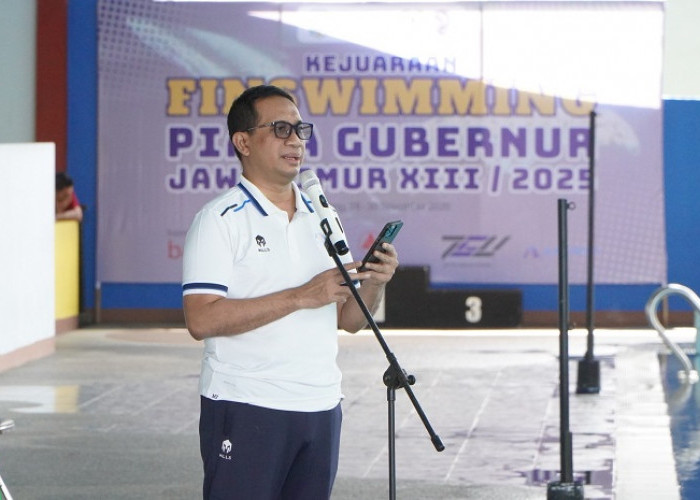 Kota Surabaya Juara Umum Kejuaraan Finswimming Piala Gubernur Jawa Timur 2025