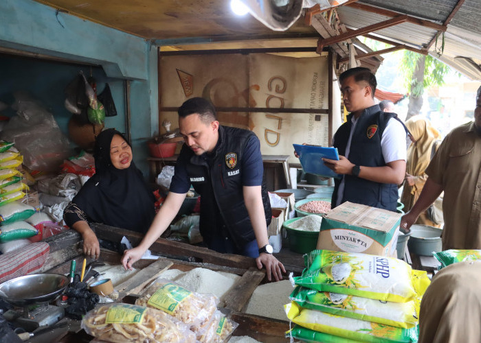 Satgas Pangan Mojokerto Pantau Ketat Harga Bapokting di Pasar Raya Mojosari