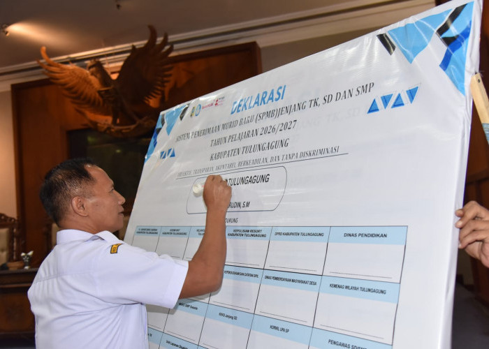 Pemkab Tulungagung Deklarasikan SPMB 2026-2027 Adil, Akuntabel, dan Berintegritas