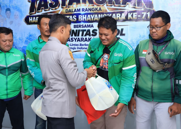 Satlantas Polres Ngawi Gelar Tasyakuran HUT ke-71 Lalu Lintas