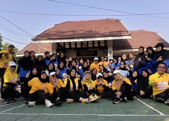 Meriah, Peringatan Harlah Ke-3 SDI Cabang Kebraon Gelar Syukuran di Balai RW 09