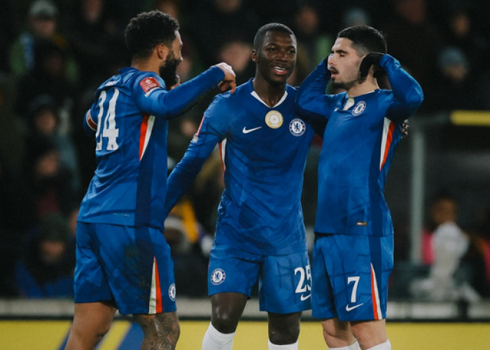 Neto Hattrick! Chelsea Hancurkan Hull 4-0 dan Melaju ke 16 Besar Piala FA