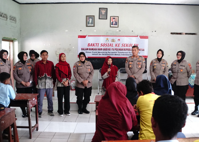 Polwan Sidoarjo Baksos, Sosialisasi Tertib Lalin dan Bahaya Kenakalan Remaja