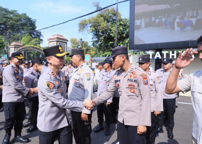 Polres Kediri Kota Gelar Halalbihalal, Perkuat Soliditas dan Kesiapsiagaan Personel