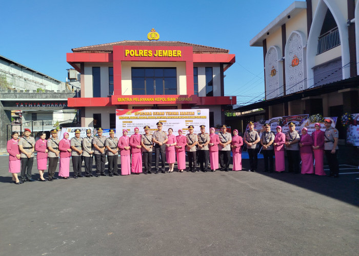Rotasi Besar-besaran Jajaran Polres Jember, Komitmen Baru untuk Kenyamanan Warga